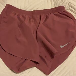 Nike Women's Burgundy Athletic Shorts